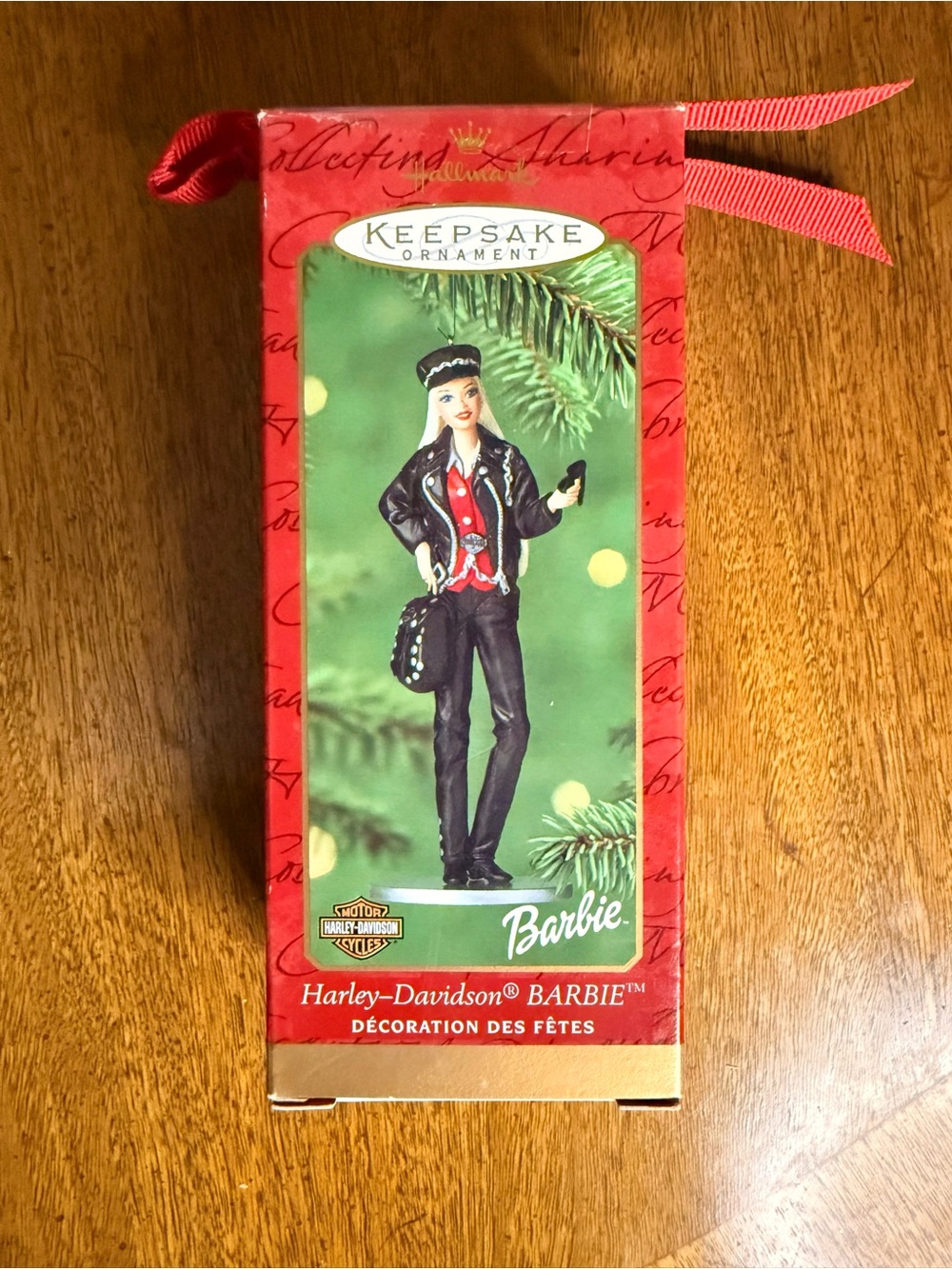 Hallmark Barbie Harley-Davidson 2000 Ornament New